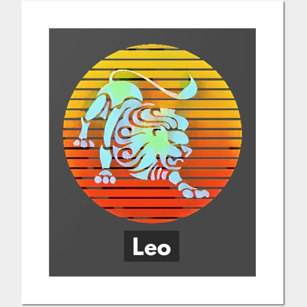 LEO (zodiac birthday) Wall Art by PersianFMts